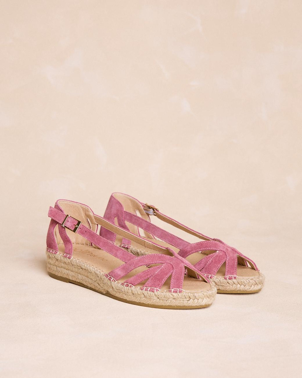 Flat espadrille Adara Raspberry