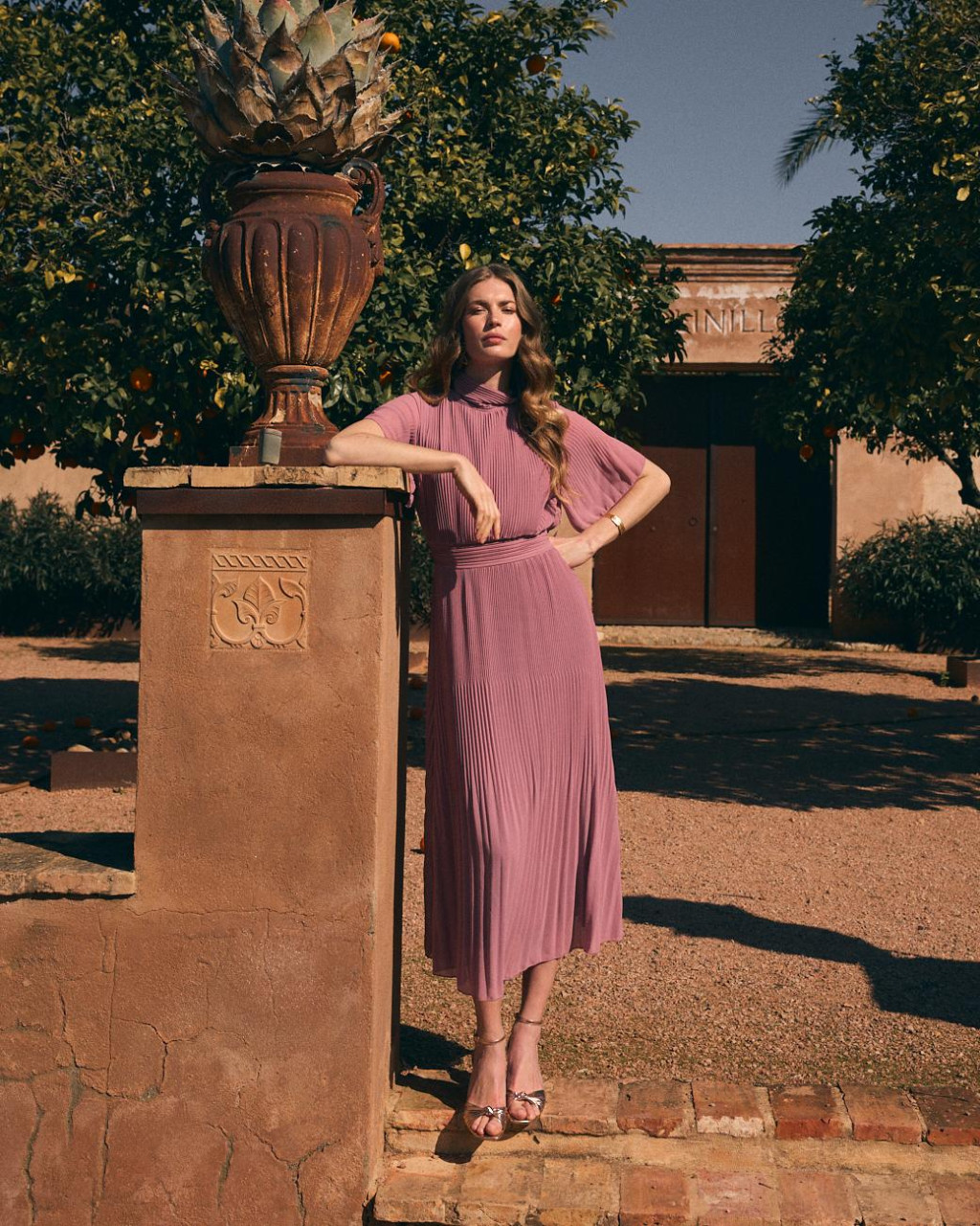 Vestido Plisado Lara