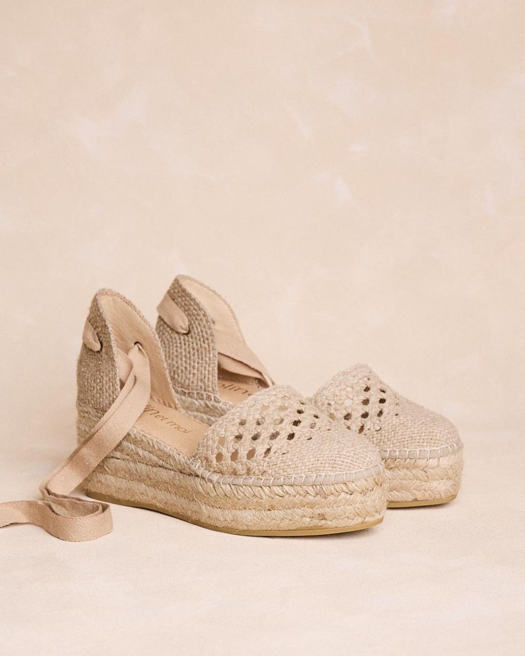 Espadrille compensÃ©e Elisabetta