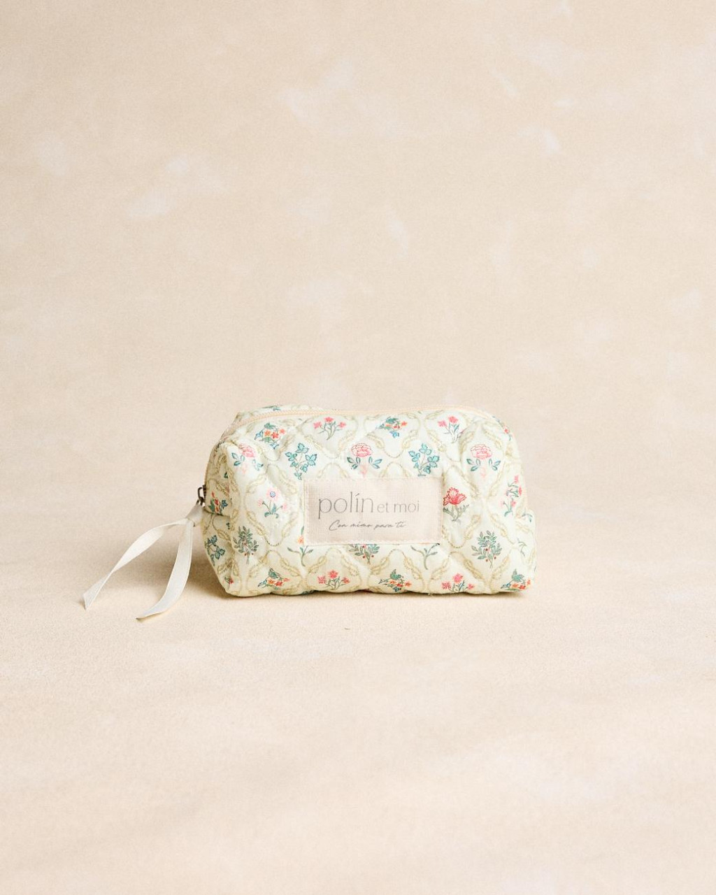 Bolsa de Higiene Ravelle com Flores Pequenas