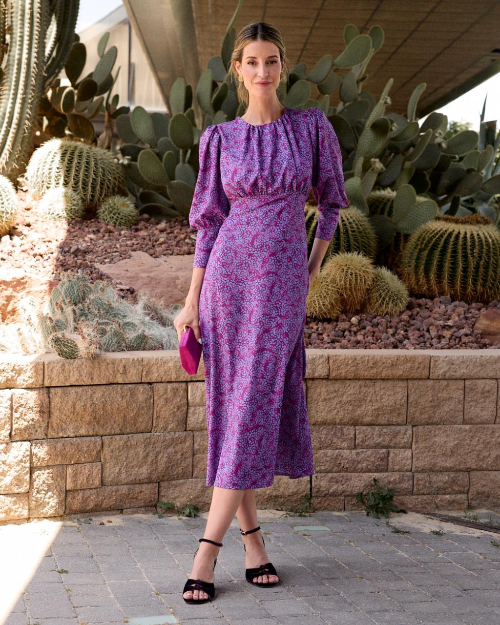 Lina' Print Dress