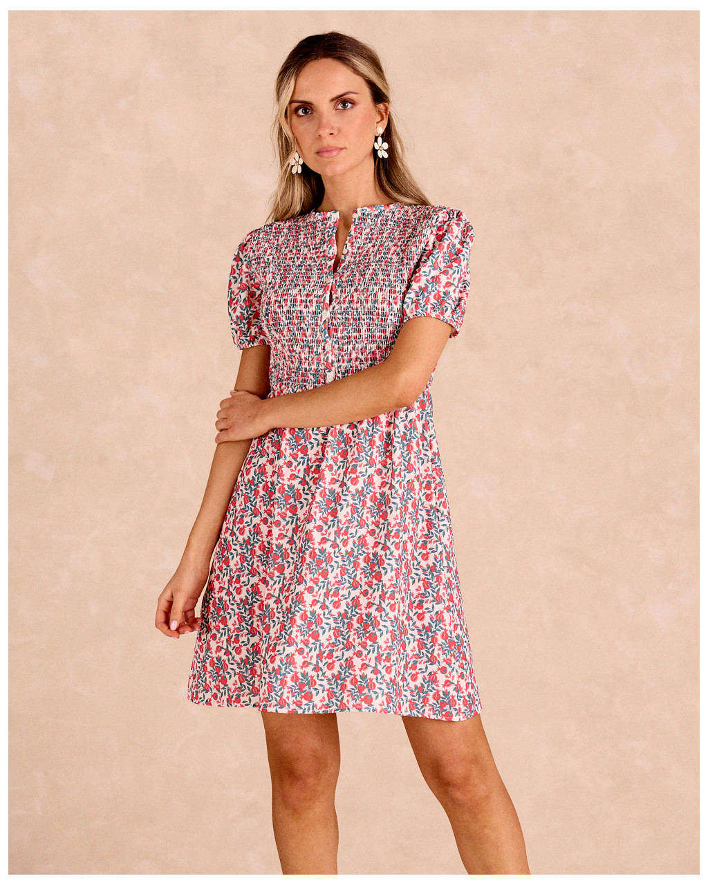 Vestido Corto Granadas Zea