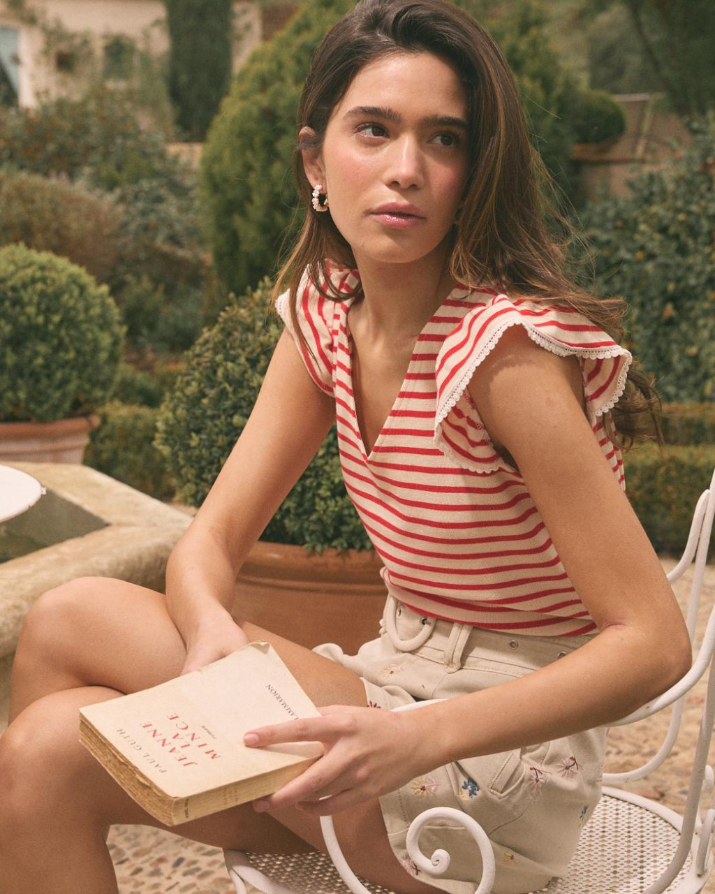 Nadja Top in maglia a righe