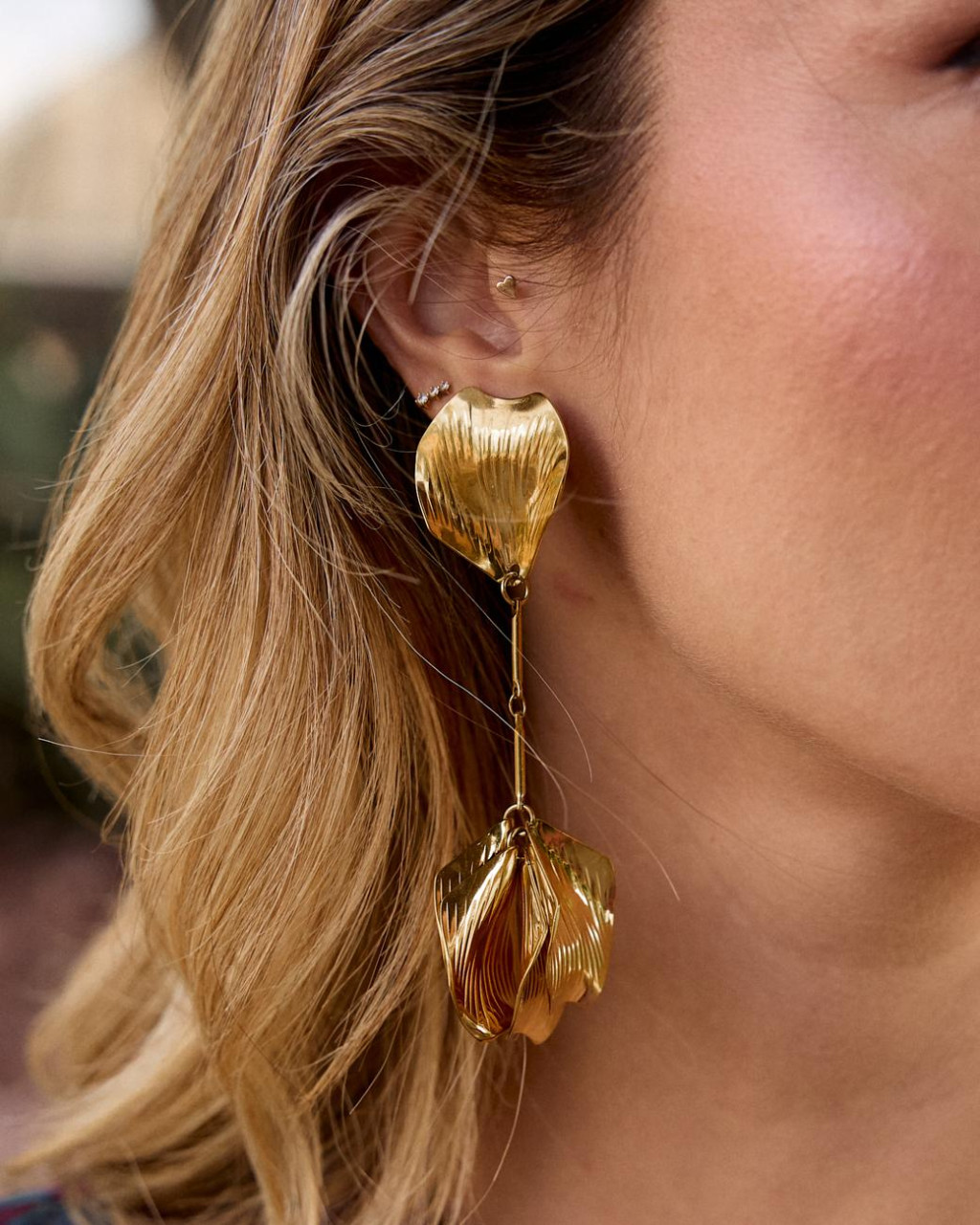 Fleur Long Earrings