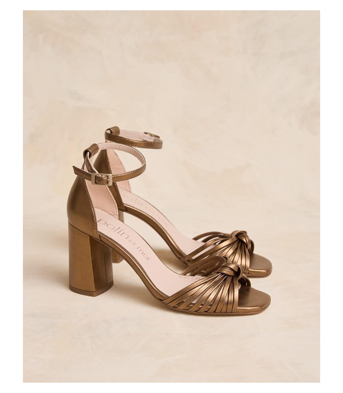 Lula Gold Knot Sandal