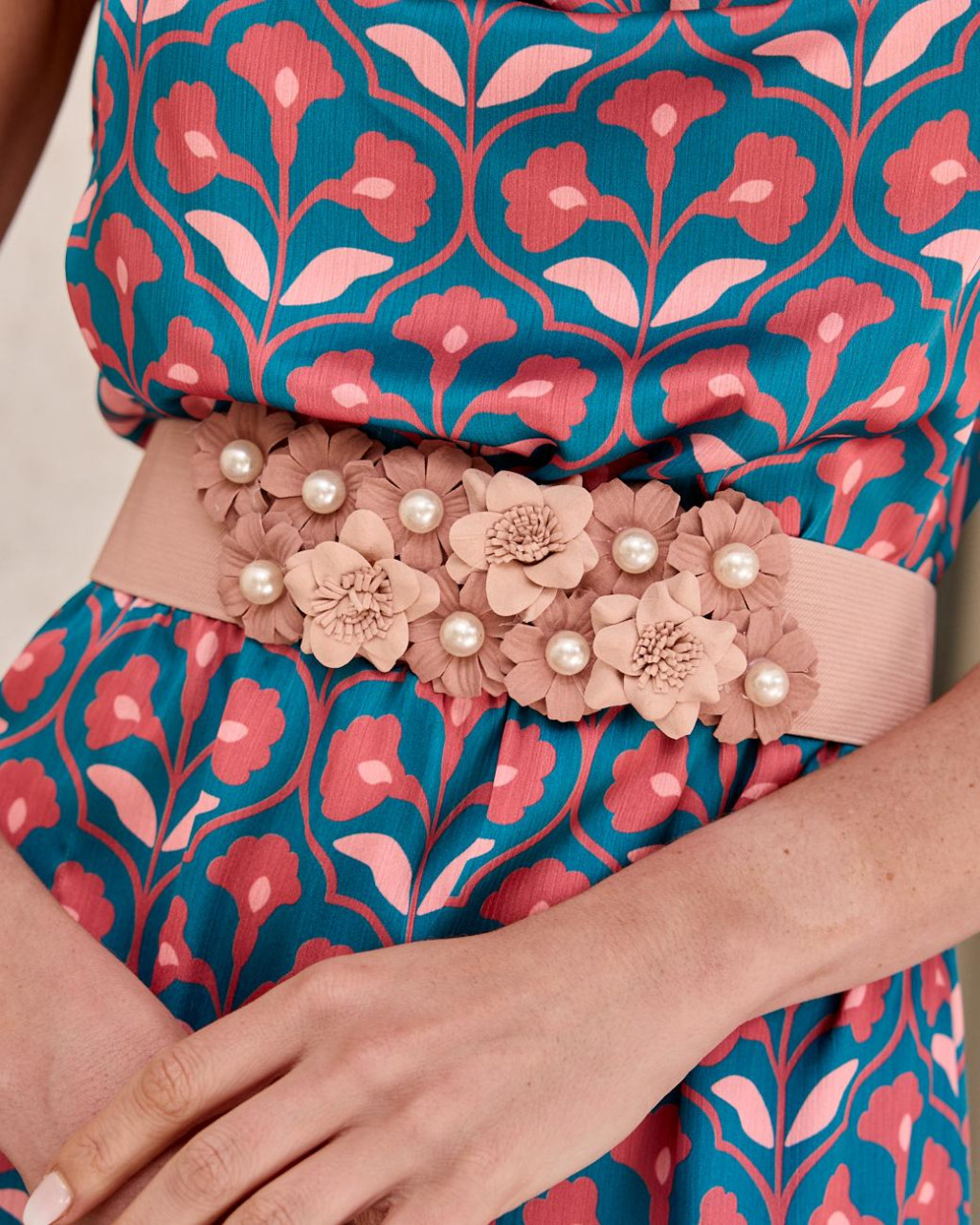 Ceinture fleur de perle