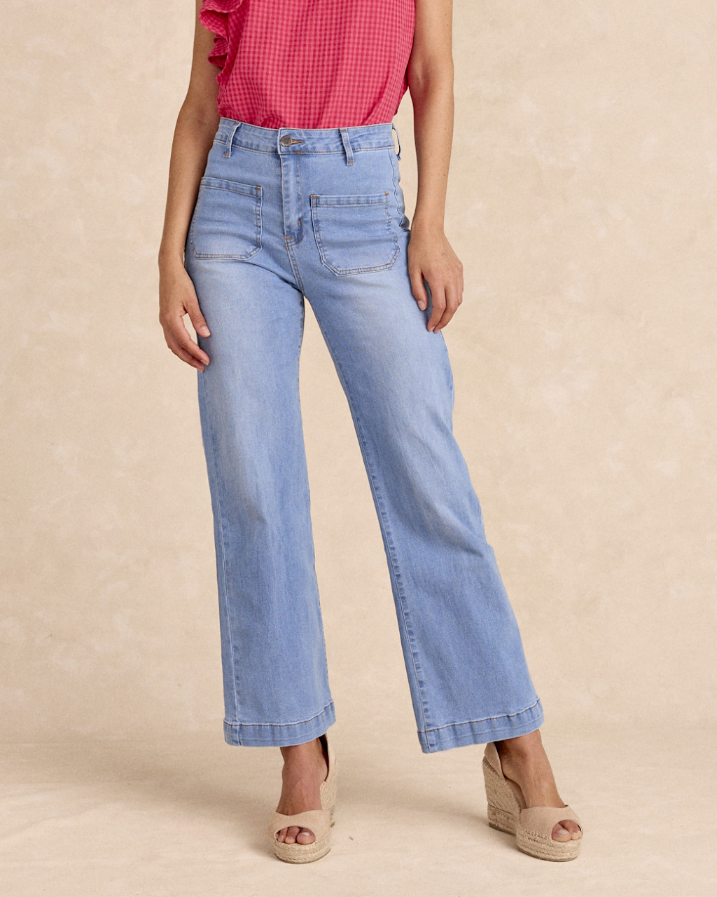 Yola Jeans Pantaloni con tasca