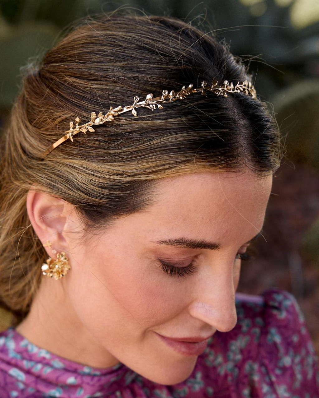 Victorina Leaf Headband