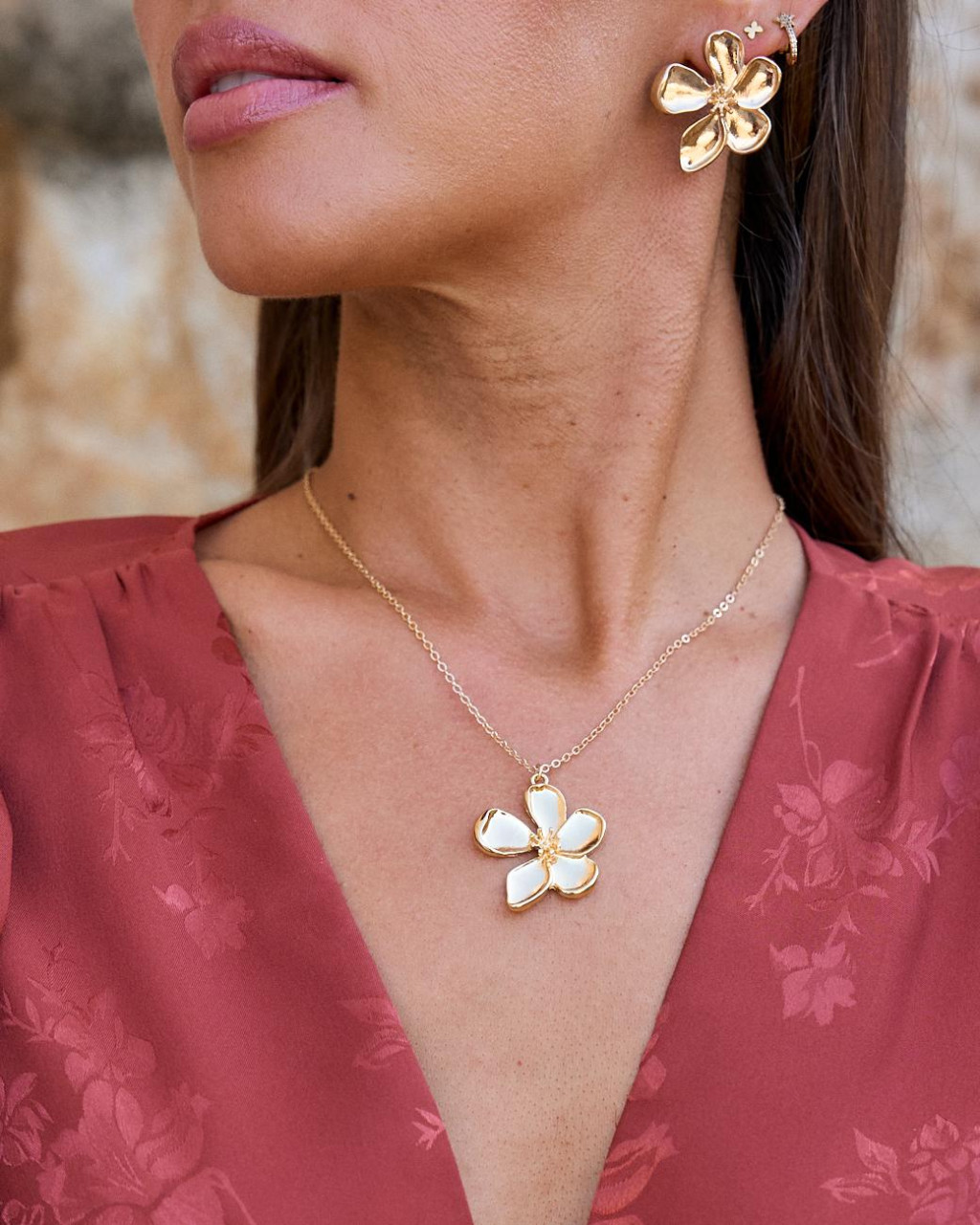 Colgante Flor Ursula