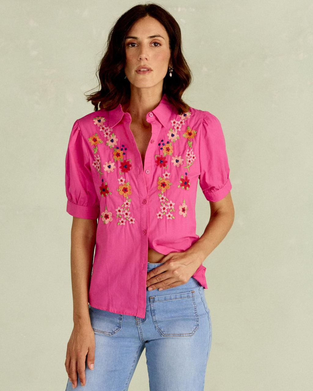 Enna Embroidered Shirt