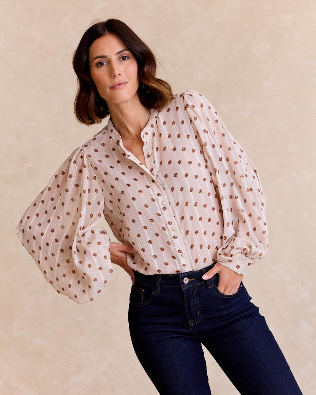 Nila Polka Dot Shirt