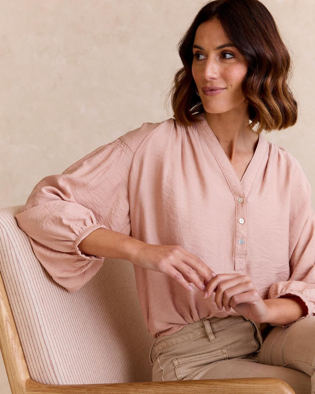 Blusa Lisa Nati Rosa